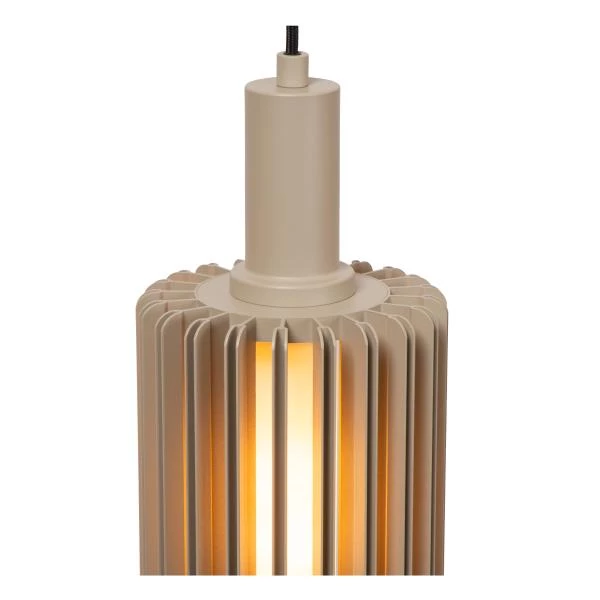 Lucide LAMBRES - Suspension - 5xE27 - Taupe - détail 2